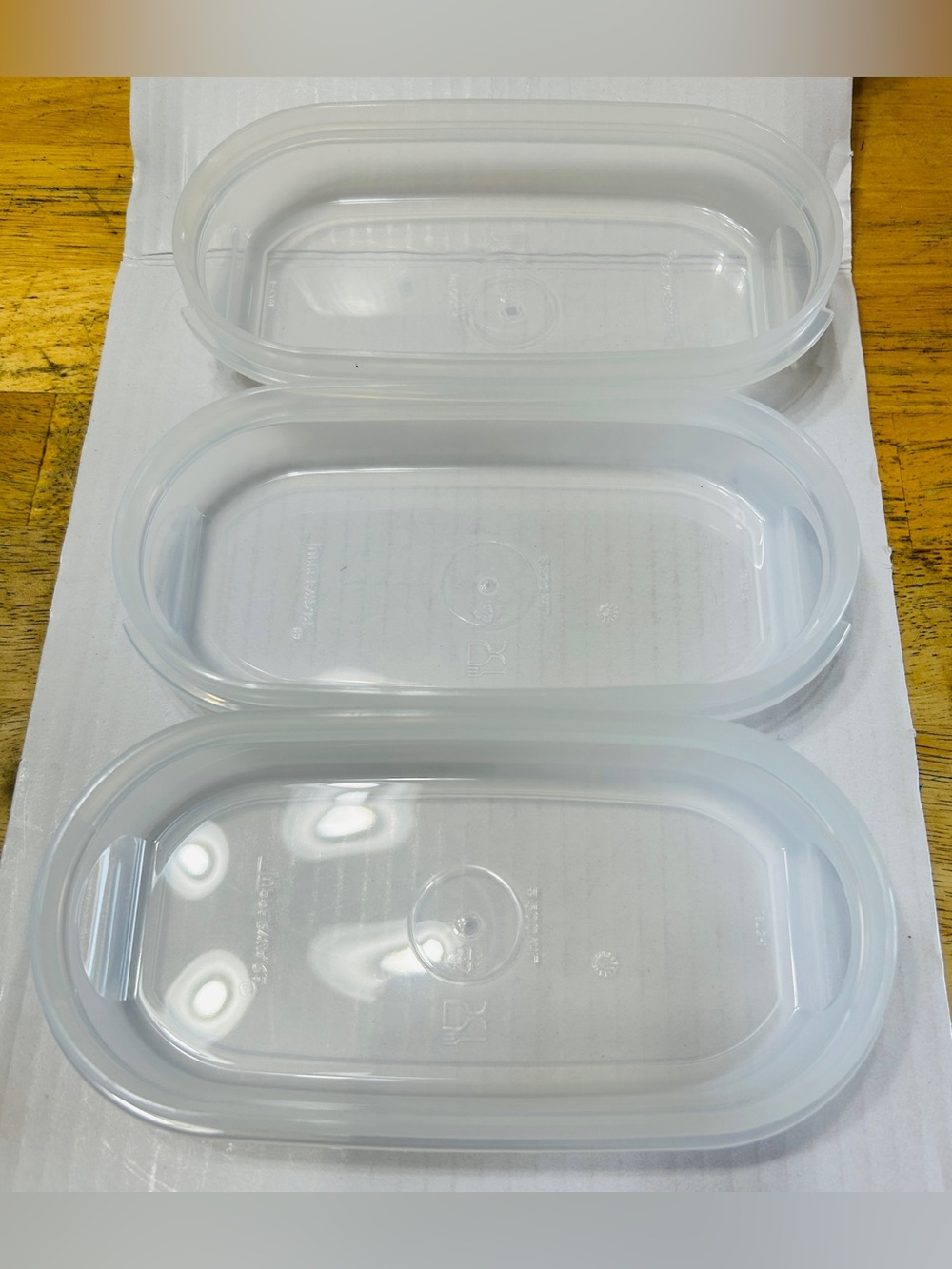 Tupperware modular mate oval containers. Set of 3, NEW. - Picture 6 of 6